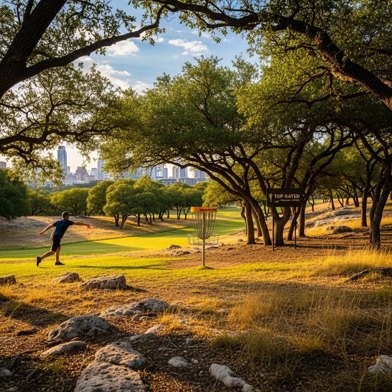 Top-Rated Disc Golf Courses in Austin, Texas
