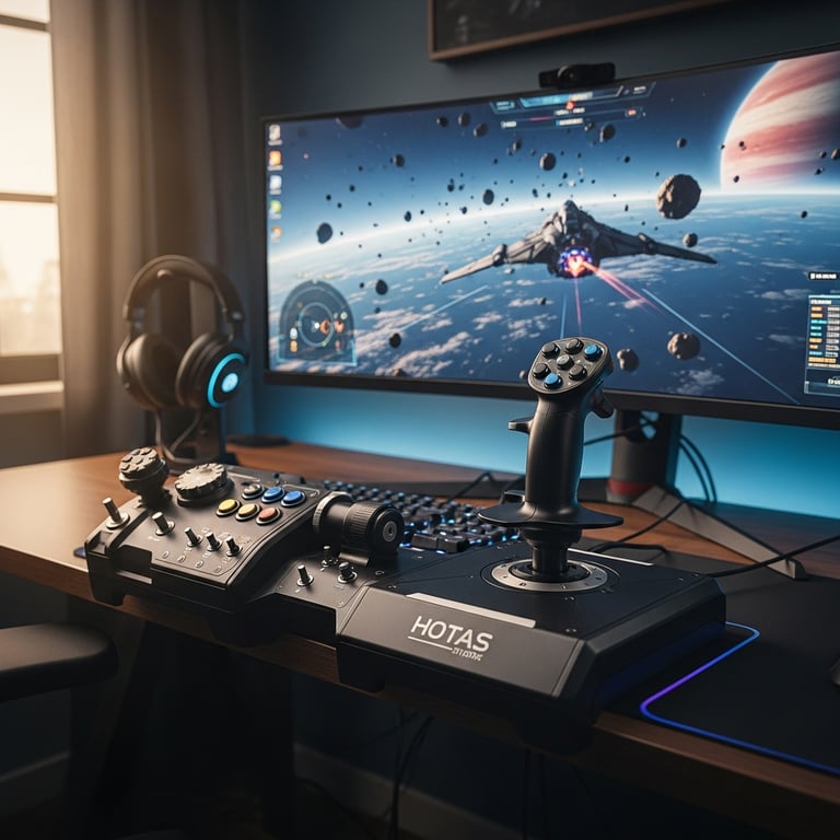 Must-Play Flight & Space Sim Games Optimized for HOTAS Setups