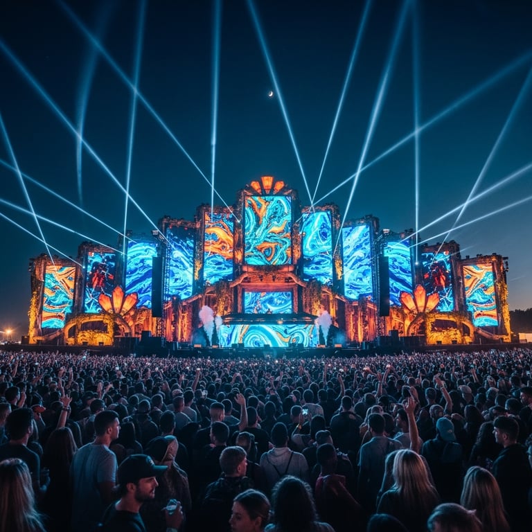 Music Festivals with the Most Immersive Stage Designs and Visuals