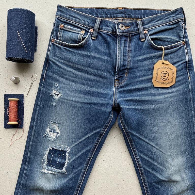 My Top Picks: Sustainable Denim Brands with FREE Repairs for Life!