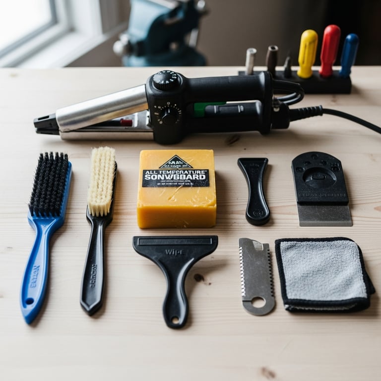 Essential Snowboard Waxing & Tuning Kits for Home Use