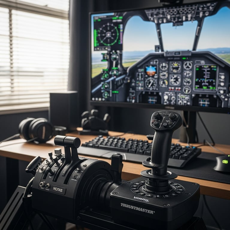 Best HOTAS Systems for Realistic PC Flight Simulation
