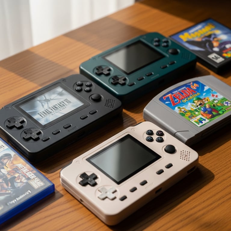 Top Retro Handhelds for Seamless PlayStation 1 and N64 Emulation