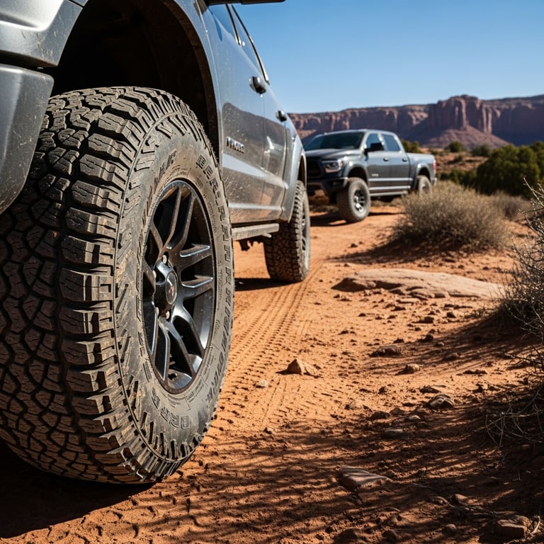 Highest-Rated All-Terrain Tires for Off-Road Pickup Trucks