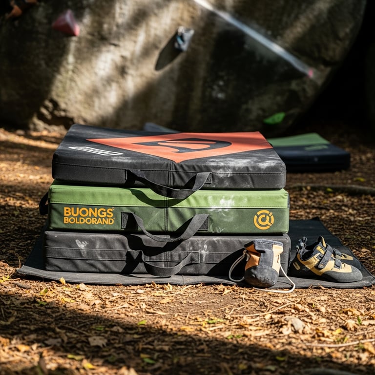 Essential Bouldering Crash Pads for Outdoor Sessions