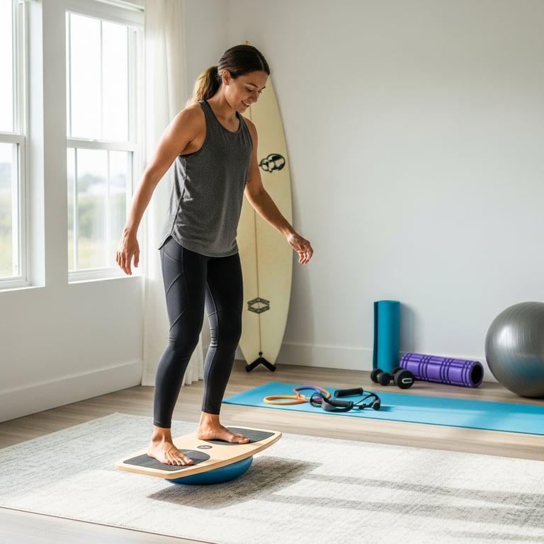 Best At-Home Fitness Equipment for Surfers to Boost Balance and Core