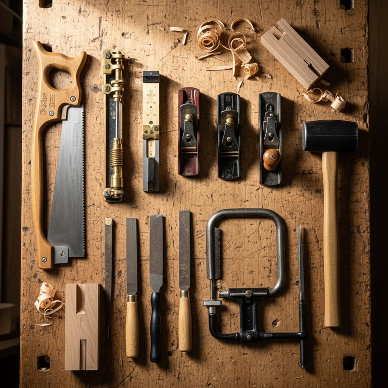 10 Must-Have Hand Tools for Mastering Traditional Wood Joinery (Beyond Chisels)