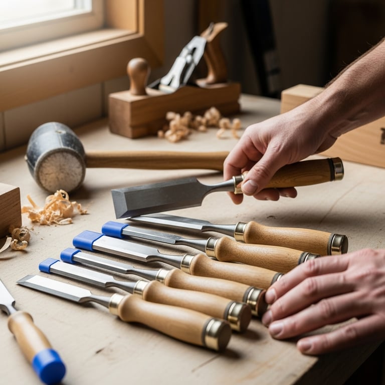 Best Wood Chisel Sets for Beginner Woodworkers