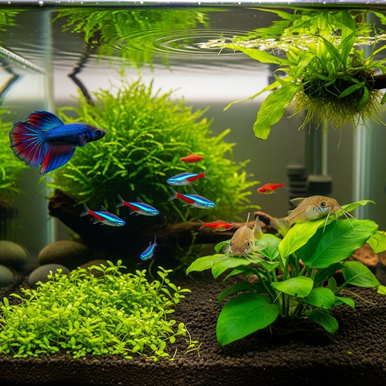 Top 10 Beginner-Friendly Fish for Planted Nano Tanks