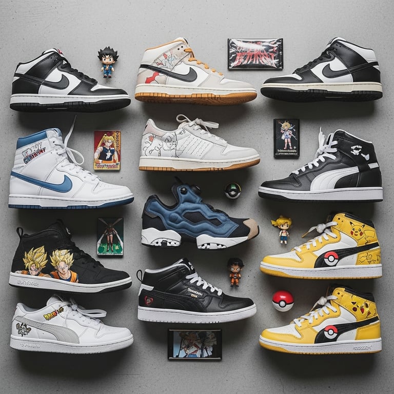 Must-Have Anime-Themed Sneaker Collaborations for Collectors