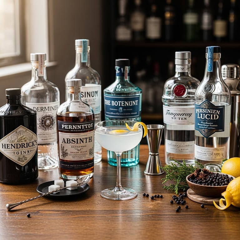 Best Gin Brands for Absinthe-Kissed Cocktails