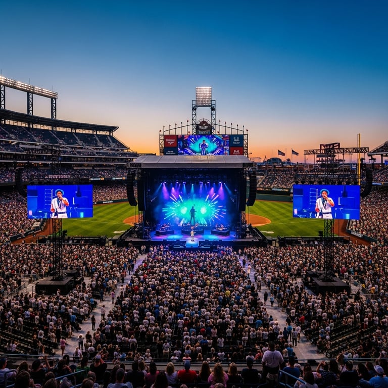 Beyond the Diamond: MLB Ballparks That Hit All the Right Notes as Concert Venues