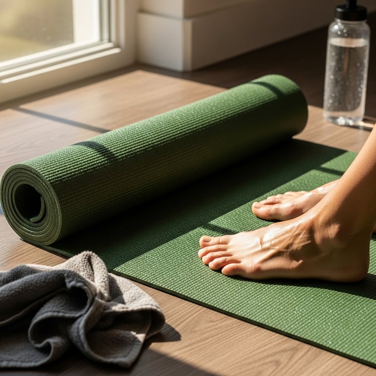 Best Non-Slip Yoga Mats Designed for Sweaty Hot Yoga Sessions