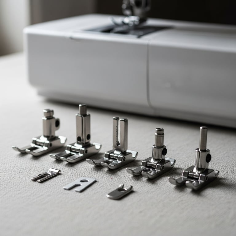 Essential Presser Feet for Professional-Looking Garment Construction