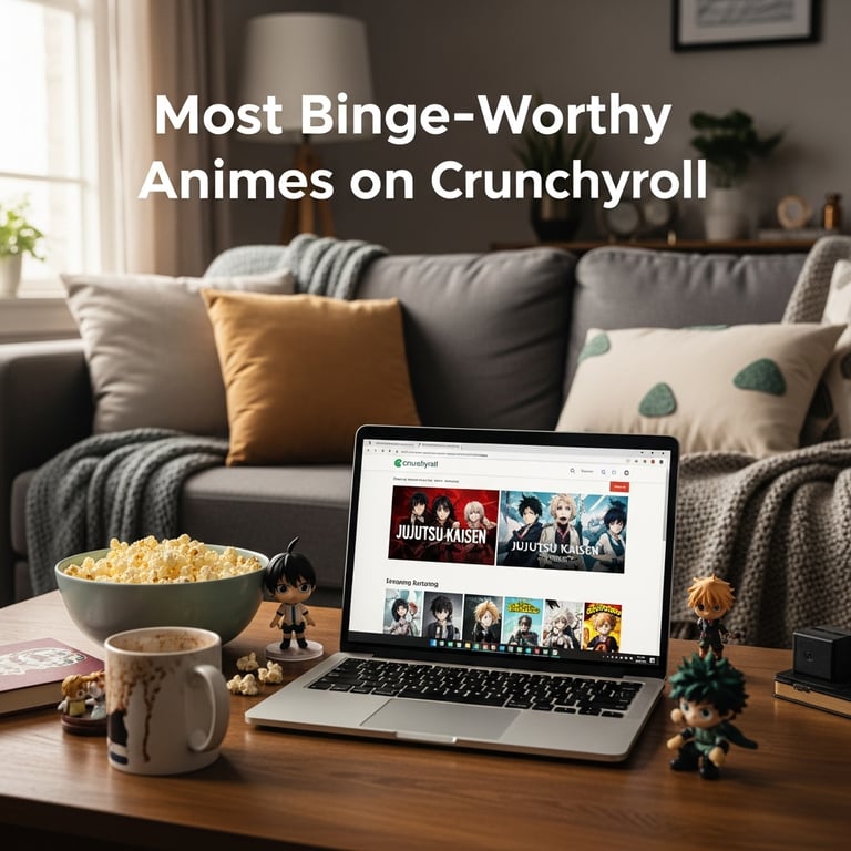Most Binge-Worthy Anime Series on Crunchyroll