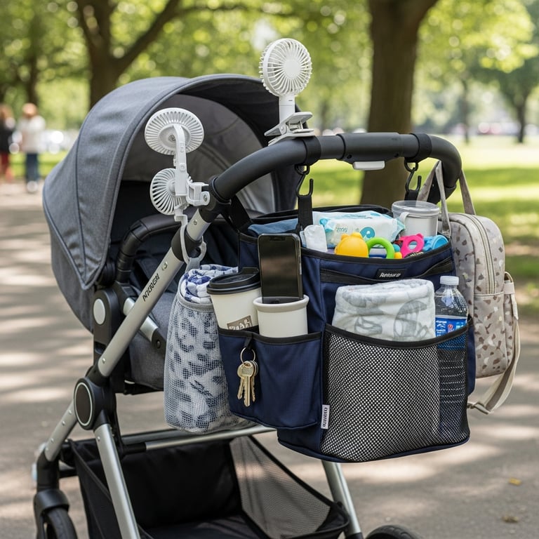 Essential Stroller Organizers and Attachments for Daily Errands
