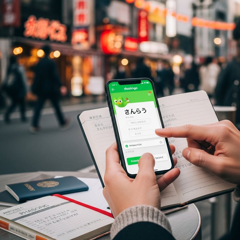 Essential Language Learning Apps for Travelers in Tokyo