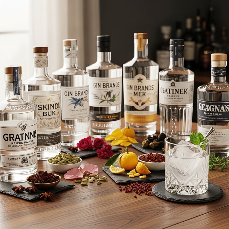 Gin Brands with the Most Exotic & Unusual Botanicals
