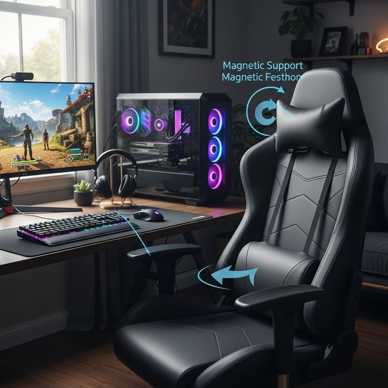 Top Gaming Chairs with Innovative Magnetic Features