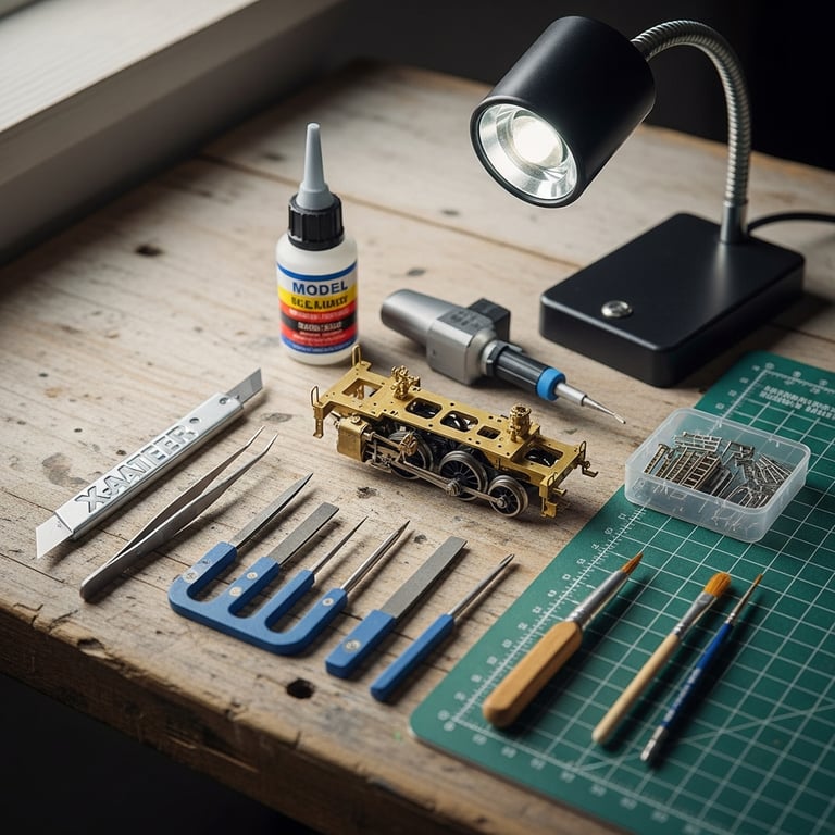Must-Have Precision Tools for Model Railroad Detailing