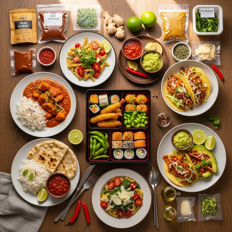 Top Meal Kit Services Offering Global Cuisine Variety