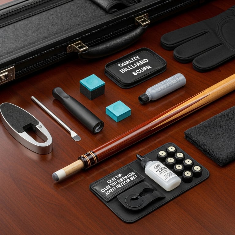 Must-Have Billiard Cue Accessories for Competitive Play
