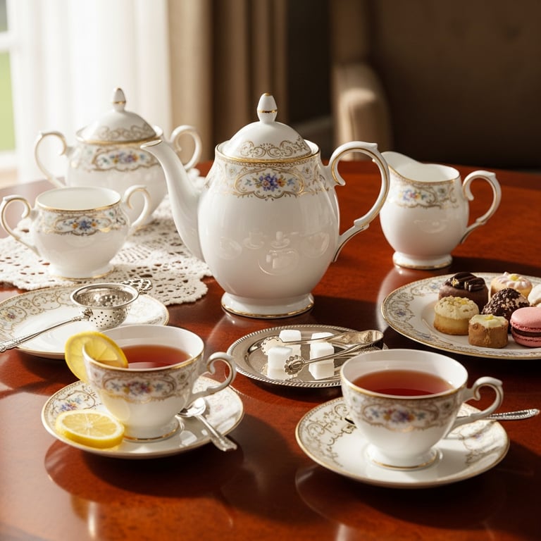 Top Luxury Fine Bone China Tea Sets for Special Occasions