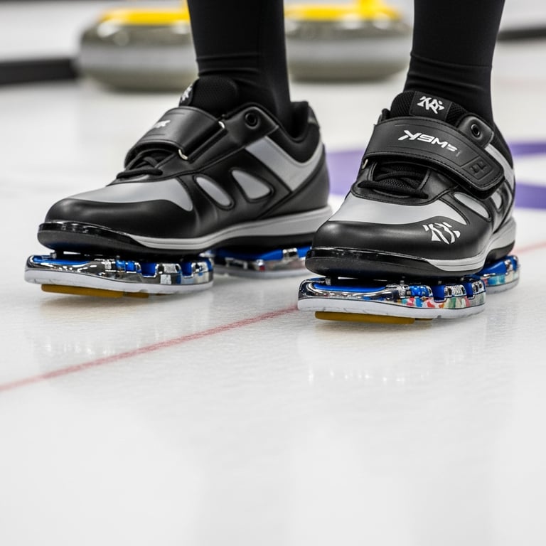 Top Curling Shoes with Customizable Sliders for Enhanced Performance