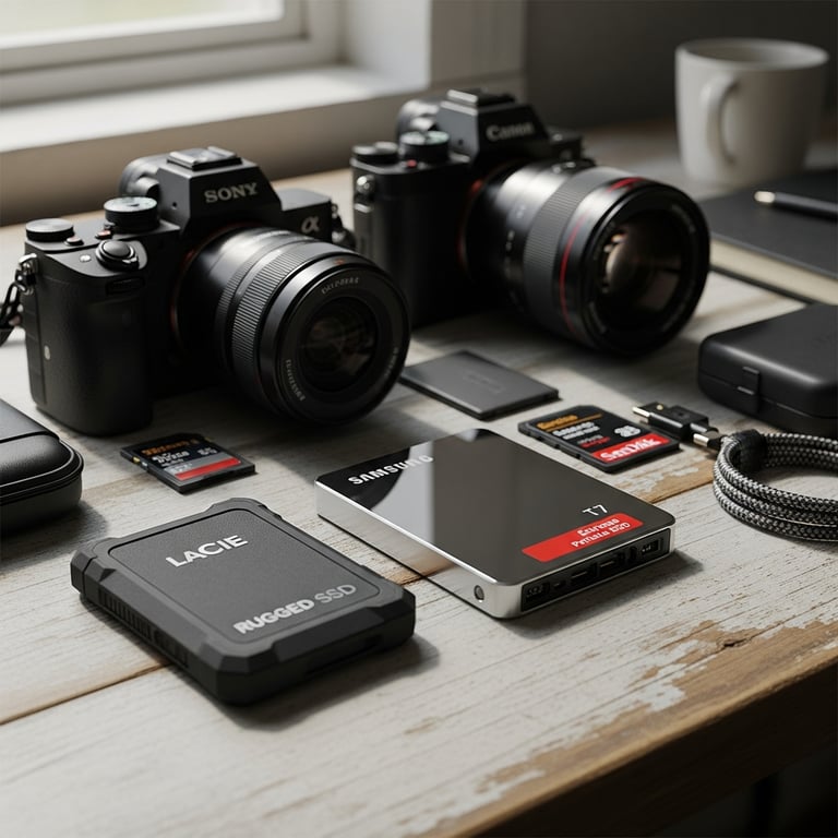 Top Portable SSDs for Photographers on the Go