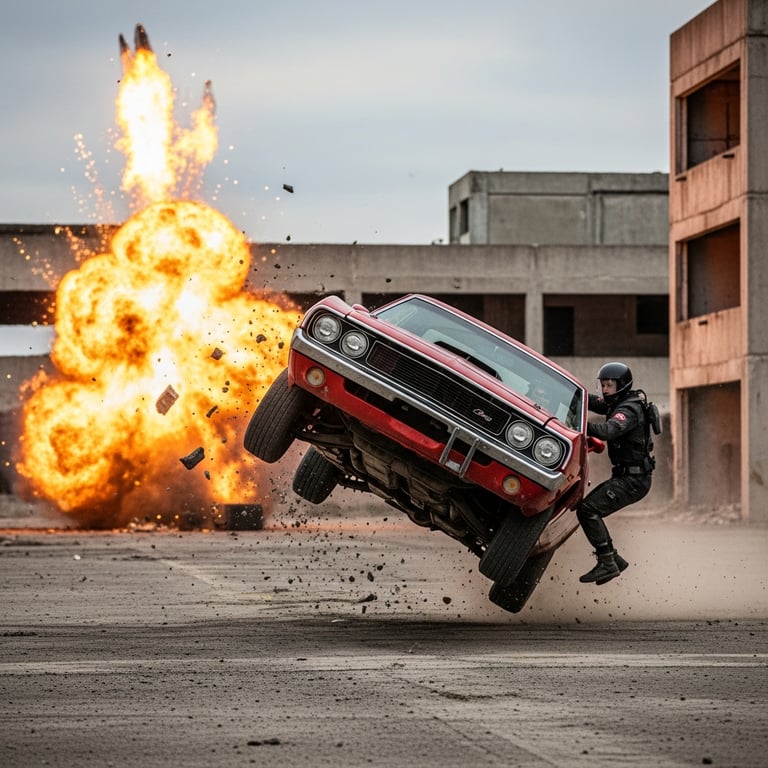 Action Movies with the Most Jaw-Dropping Practical Stunts and Effects