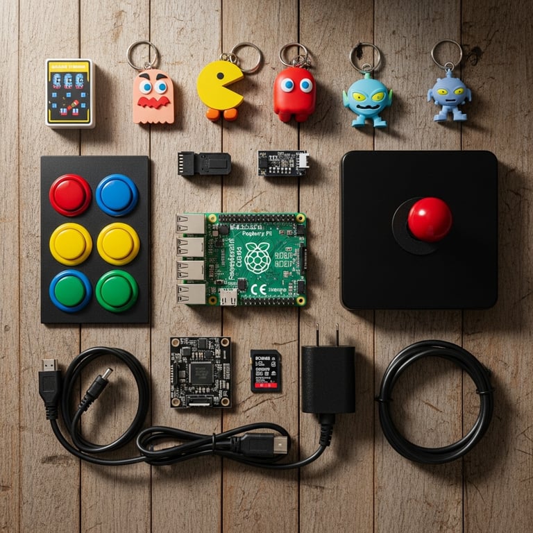 Top Raspberry Pi Add-ons for Building Your Own Retro Arcade Machine