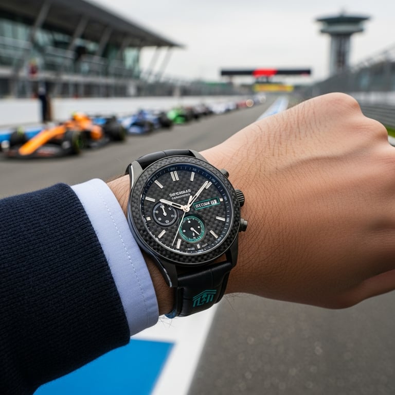 Luxury Watches Collaborating with F1 Teams and Drivers