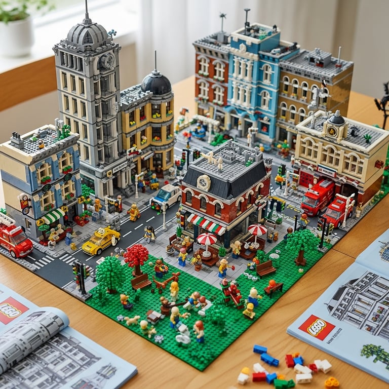 Top Building Kits for Miniature City and Town Dioramas