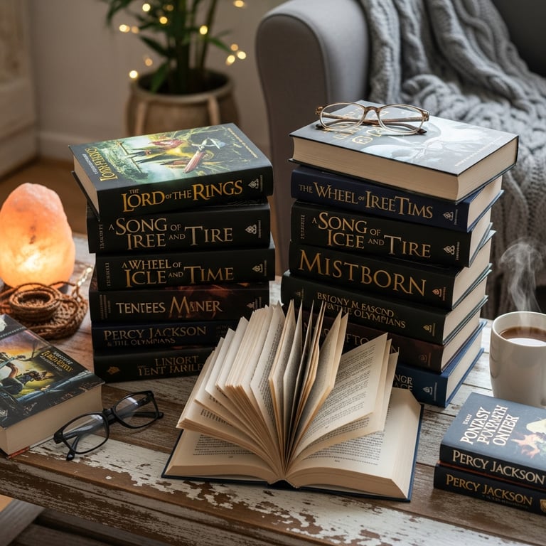 Essential Fantasy Book Series for Epic Binge Reading