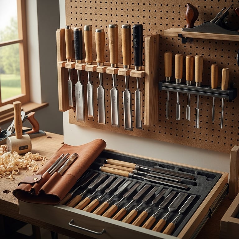 Most Effective Chisel Storage Solutions for Workshop Organization