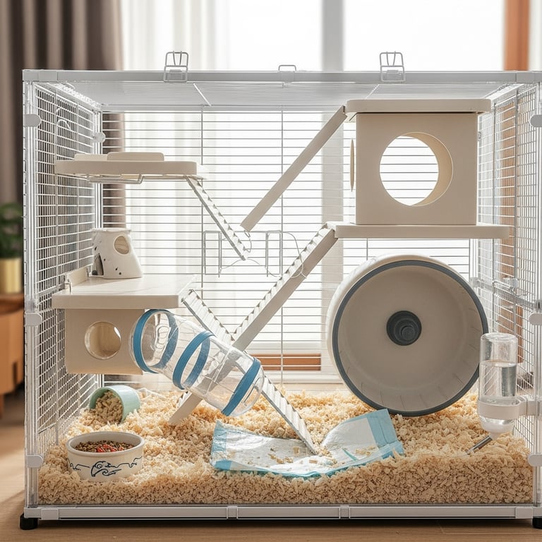 Top 7 Spacious Hamster Cages for Syrian & Dwarf Breeds