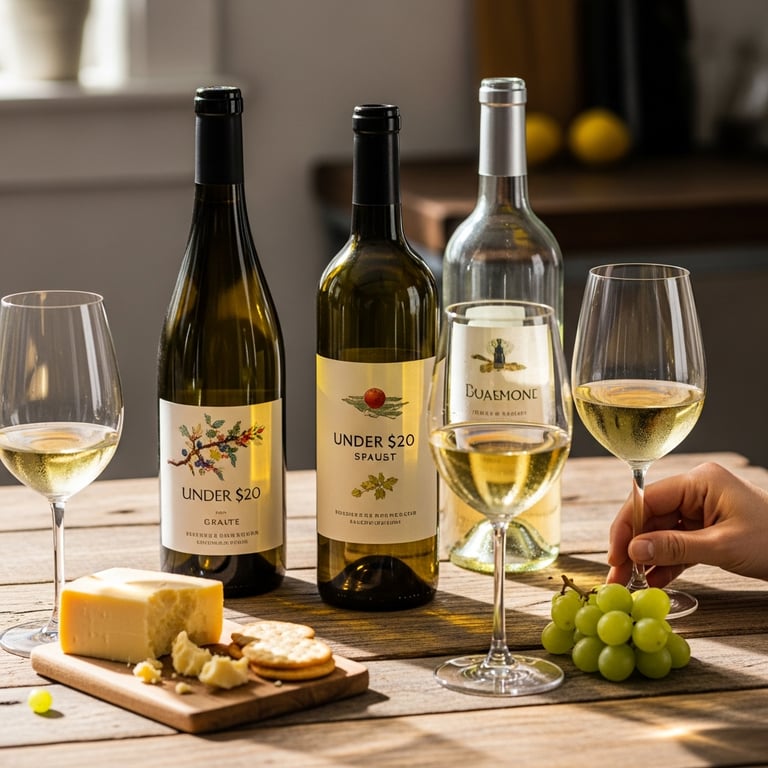 Top 15 Budget-Friendly White Wines Under $20 for Everyday Enjoyment