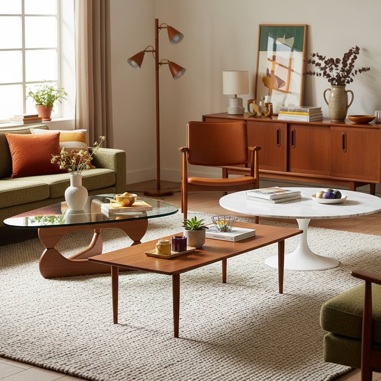 Top Mid-Century Modern Coffee Tables for a Retro Living Room