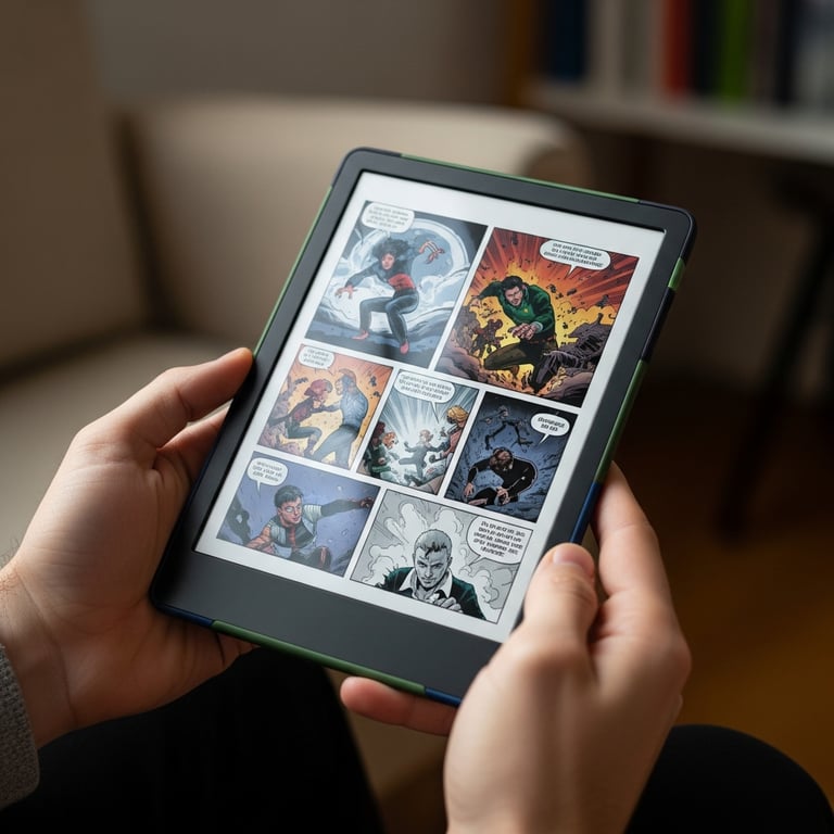Best Color E-Readers for Vivid Comics and Graphic Novels
