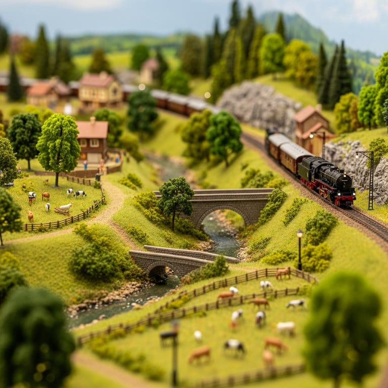 Best Model Train Scenery Kits for Creating Realistic Landscapes