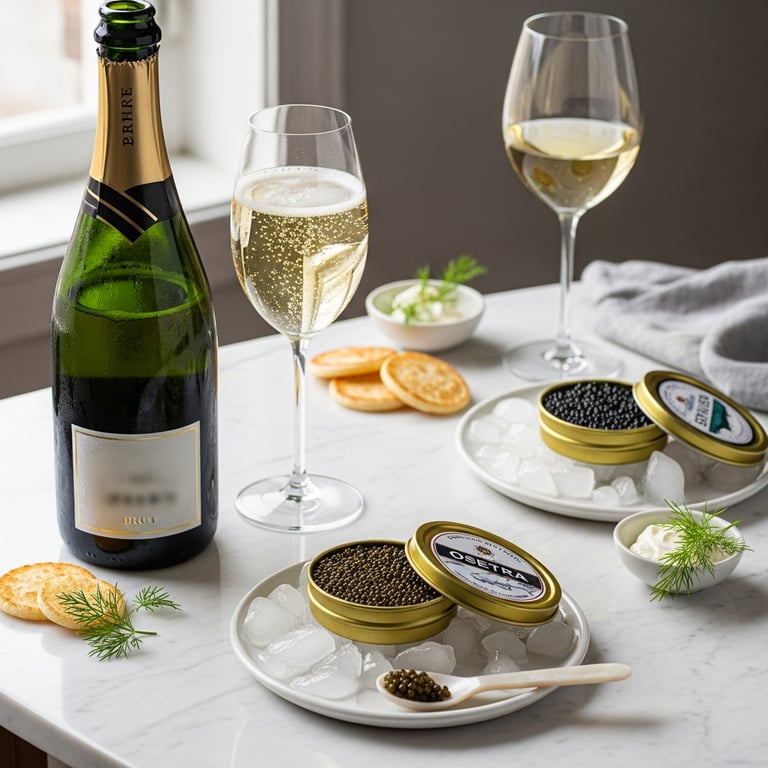 Best White Wines to Pair with Different Caviar Types