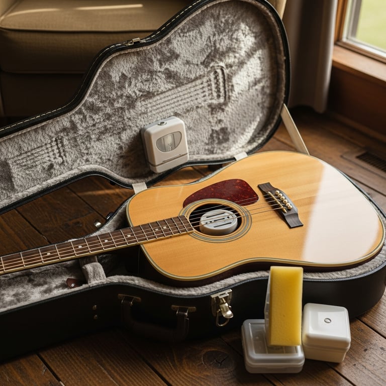 Essential Acoustic Guitar Humidifiers to Prevent Cracks and Warping
