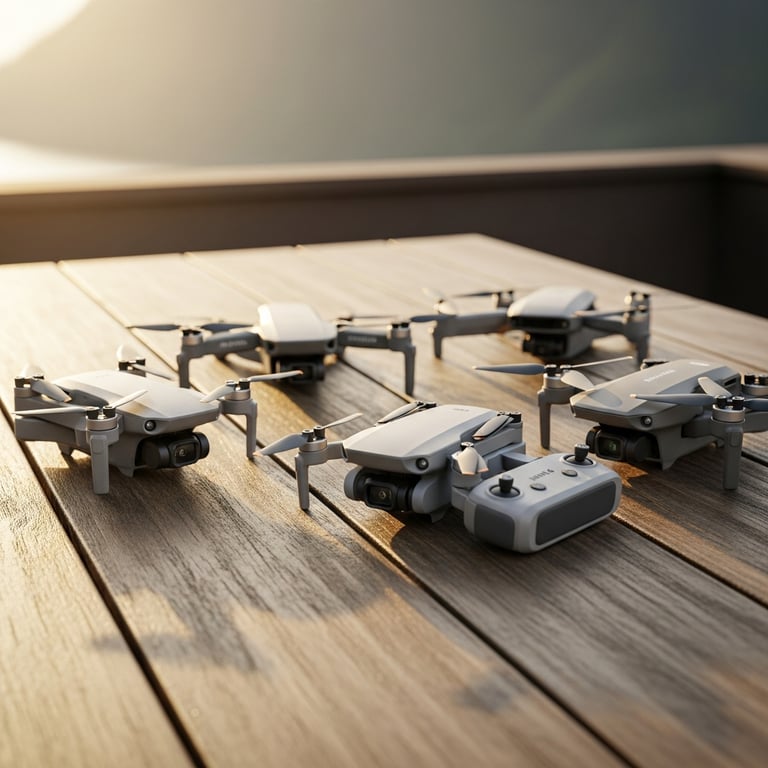 Top Lightweight Drones for Travel Photography