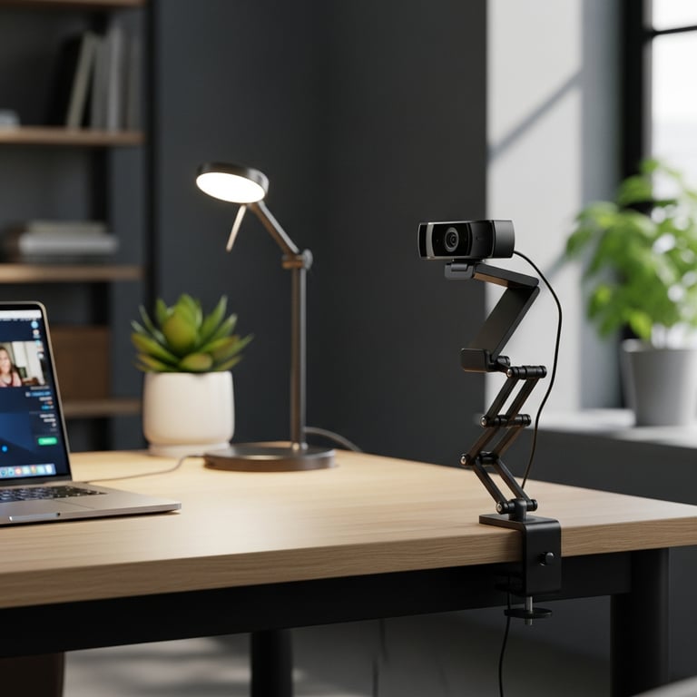 Top Desk Mounts and Stands for Optimal Webcam Positioning