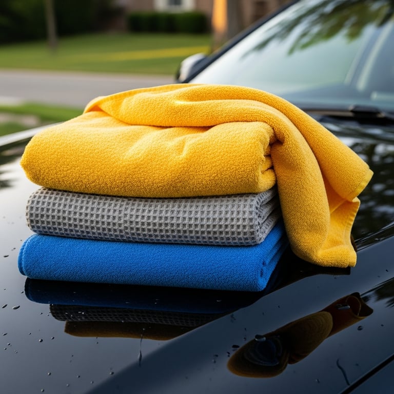 Top Microfiber Drying Towels for Scratch-Free Car Finishes