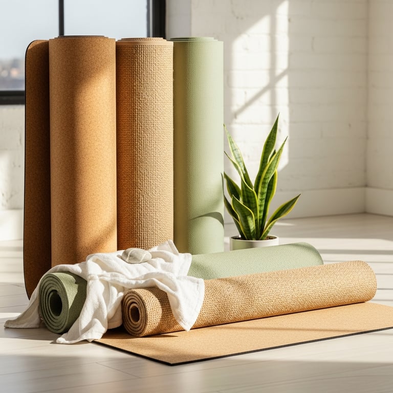Top Eco-Friendly & Non-Toxic Yoga Mats Made from Natural Materials