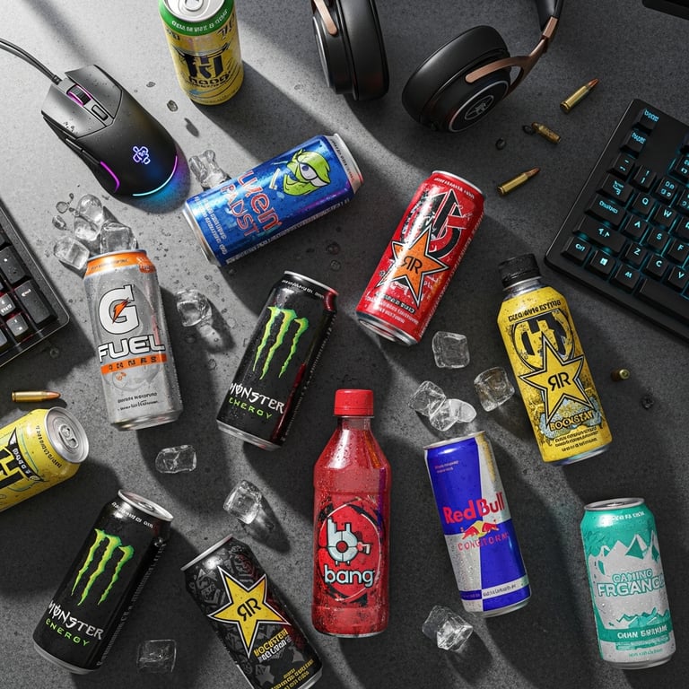 Top Gaming Energy Drinks for Enhanced Focus and Reaction Time