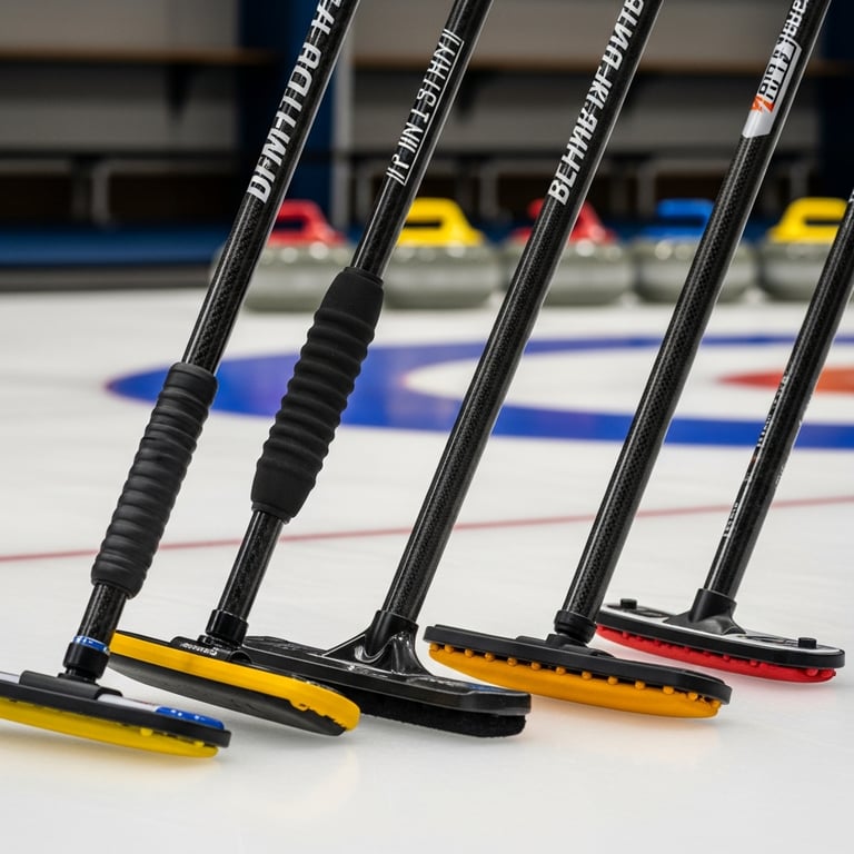 Best Carbon Fiber Curling Brooms for Competitive Sweeping