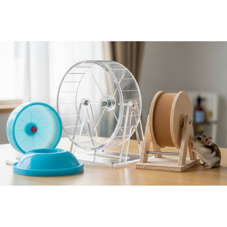 Quietest & Safest Hamster Exercise Wheels for All Species