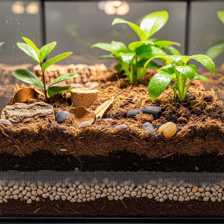 Best Bioactive Substrates for High-Humidity Reptile Habitats